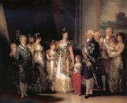 Francisco Goya The Family of Charles IV oil painting artist